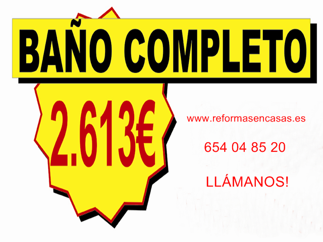 REFORMA BAÑO